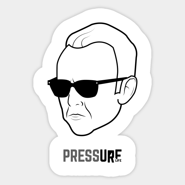 Weir Dark Sticker by pressurelife